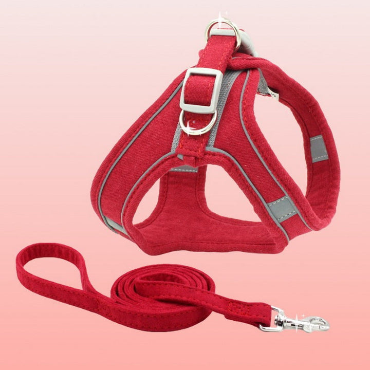 Elevate Your Pet's Walking Experience with Our Adjustable Pet Vest Chest Harness