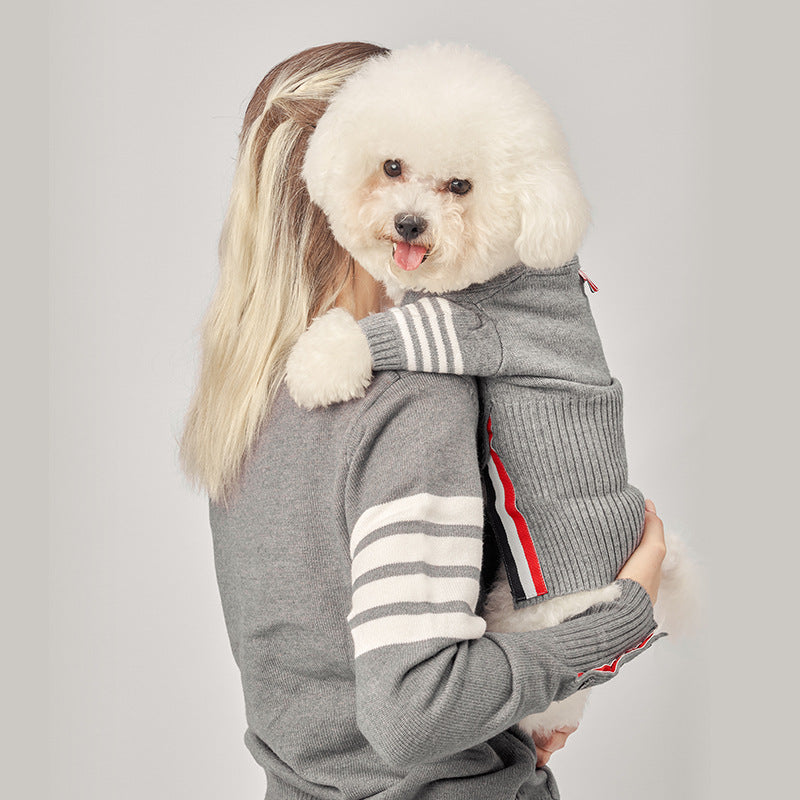 Warm Knitted Pet Sweater For Cozy Comfortable Everyday Wear