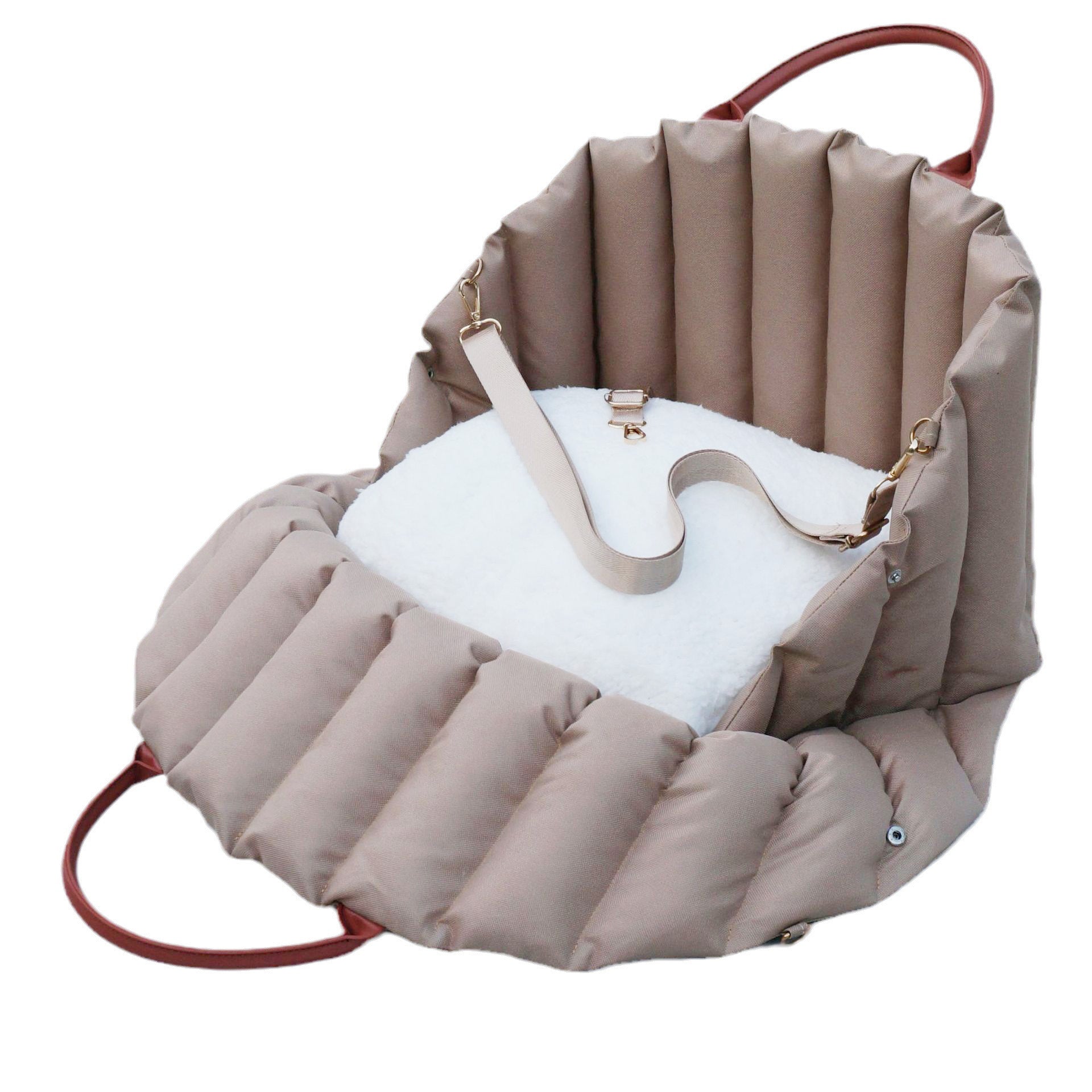 Portable Pet Carrier For Safe And Comfortable Car Travel
